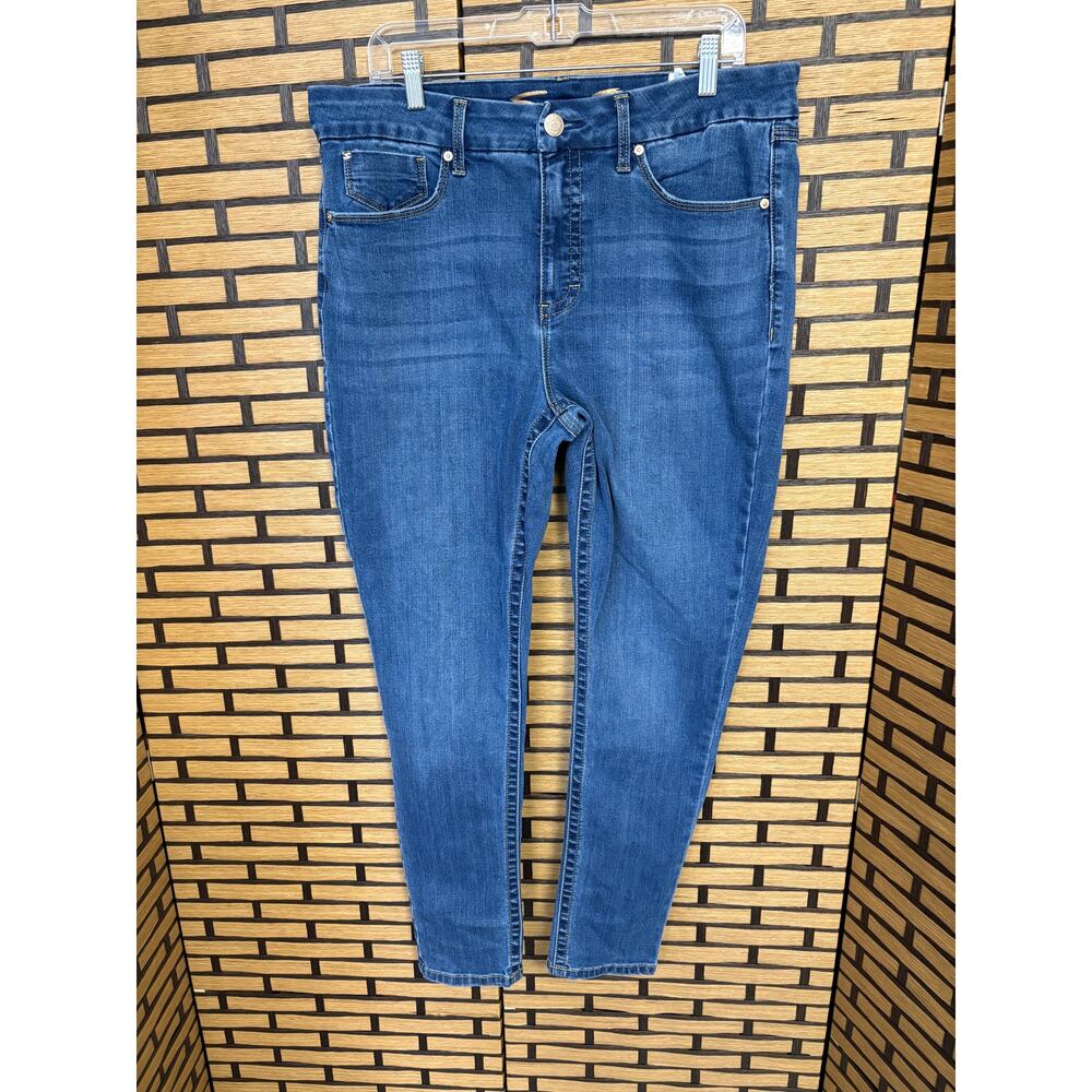 Seven7 Tummyless High Rise Skinny Leg Jeans Size 16